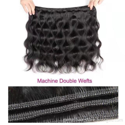 Factory Wholesale Cheap Wholesale Virgin Cuticle Aligned Hair Natural Color Strong Weft Body Wave Mink Hair Bundles